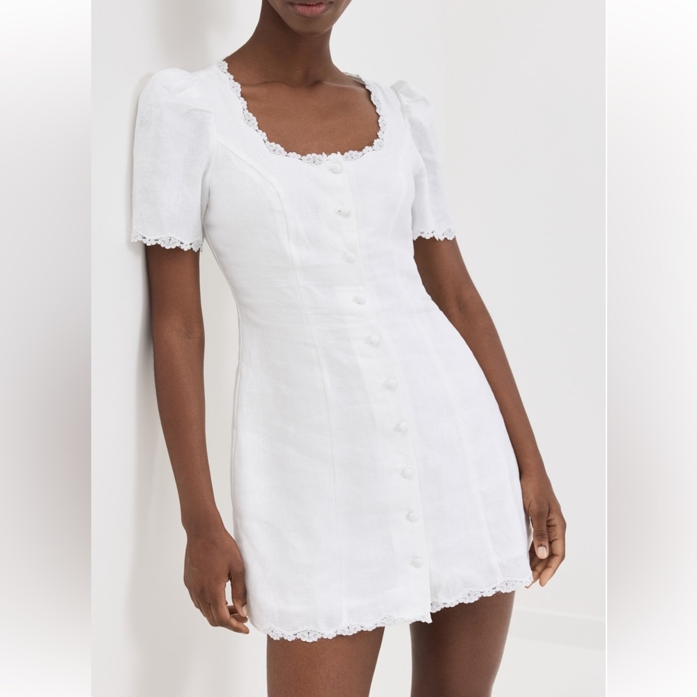 Reformation Annabella Linen Dress